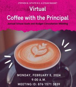 Virtual Coffee with the Principal Feb 5